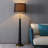 Black Iron Free form Floor Lamps-118372404-118372402