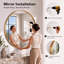 Aluminium Cylinder Wall Makeup / Shaving Mirror-38016356-38016357