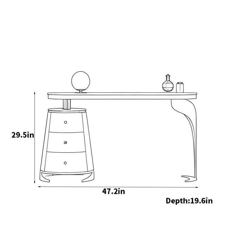 Meuble-lavabo simple en acier inoxydable