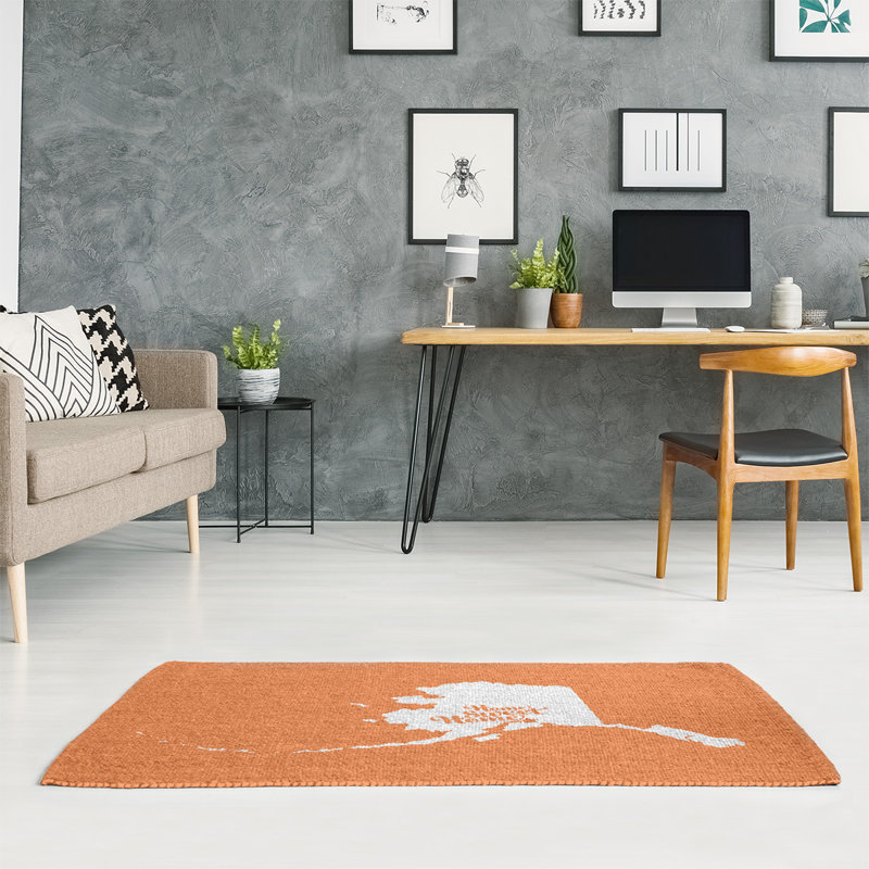 Tapis en polyester à ancrage doux home, Rectangle 5 pi x 7 pi