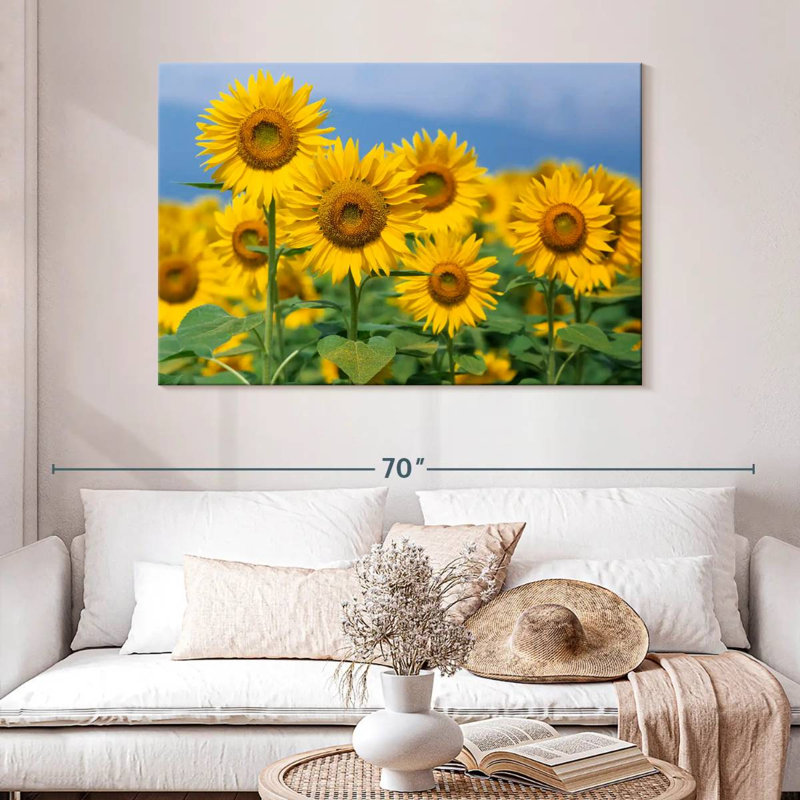 Harnek Honshu tournesols, H 32 po x l 48 po