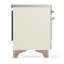 Cuisinière à induction 36 pouces avec 6 éléments à induction en blanc antique Majestic III Series (garniture en cuivre)-124828728-124828723