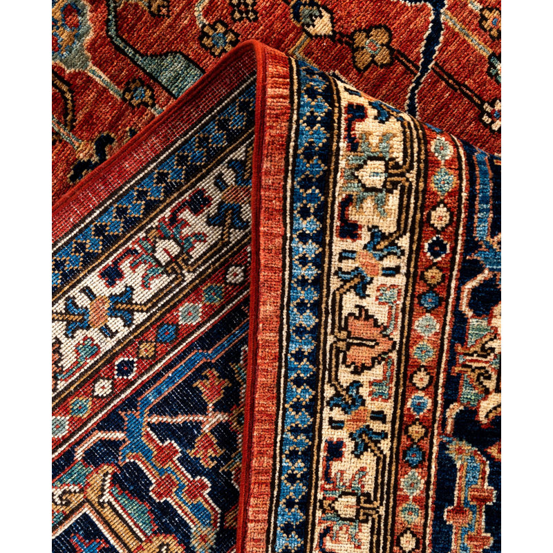 Serapi One-of-a-Kind 10' 0" X 13' 9" Hand Knotted Area Rug