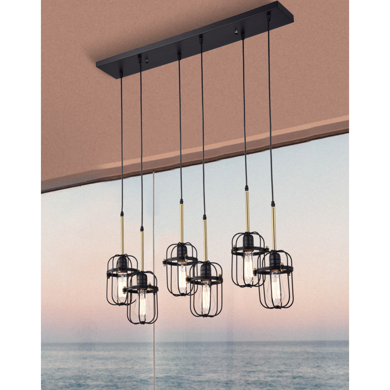 Encinitas 6 - Light Kitchen Island Pendant