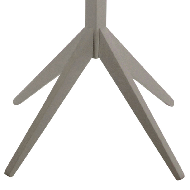 Jahiem Freestanding 8 - Hook Coat Rack, Grey