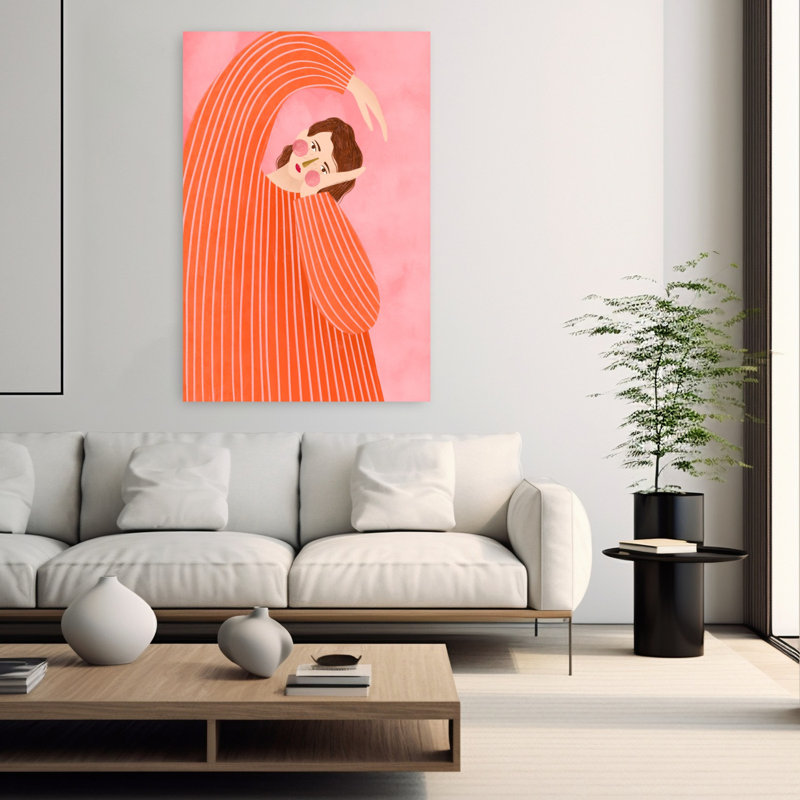 Art contemporain, art contemporain abstrait, H 60 po x l 40 po