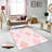 Antibacterial Woven Carpet (3D Digital Print) 4.0 x 5.9 Feet, 100% Polyester, Pile Height: 0.3 Inches | PVC Felt Dot Non-Slip Underside, Machine Washable, Perfect for Living Room & Bedroom Decor-1495337009