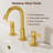 Widespread faucet 3 hole, 2-handle Bathroom sink faucet with Drain Assembly-117989188