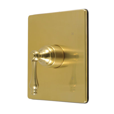 Kingston Brass Revival Single-Handle Pressure Balanced Tub and Shower Faucet Valve and Trim Kit