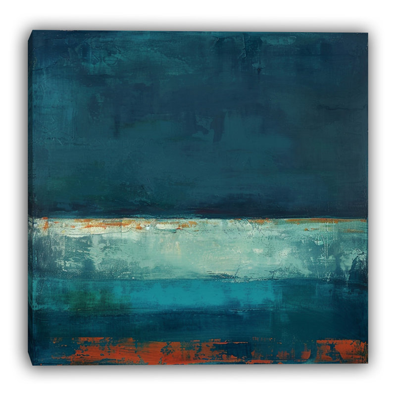 Art mural sur toile Harbour, L 40 po x H 40 po x P 1,5 po