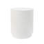 Table d'appoint cylindrique en béton terrazzo pour usage extérieur et intérieur