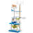 Ocean-Themed Cat Tree 5-Level Cat Tower Activity Center Sisal Scratching Posts