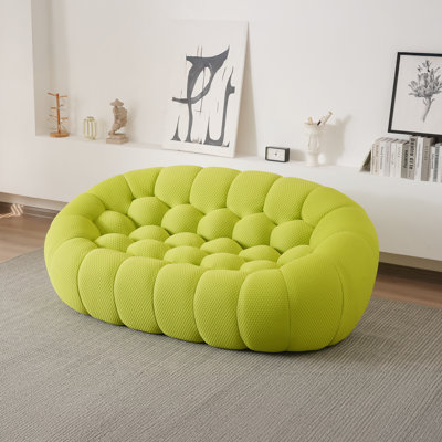 Cenie Upholstered Compression Sofa, No Assembly Required