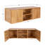 Cabinet multimédia avec rangement Townsend