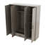 Armoire 4 portes avec 1 tiroir