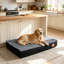 Orthopedic Memory Foam Fleece Pet Bed-87784065