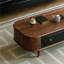 Table basse ovale vintage française-108072283