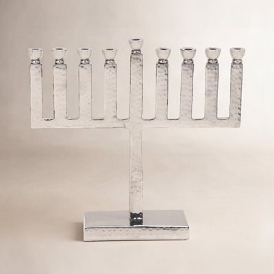 Aluminum Menorah