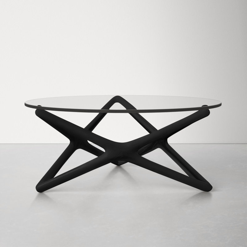 Lark Cross Legs Coffee Table, Black
