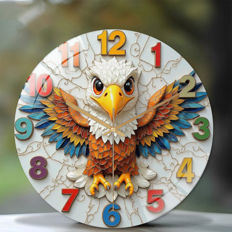 Horloge murale 2 po Eagle
