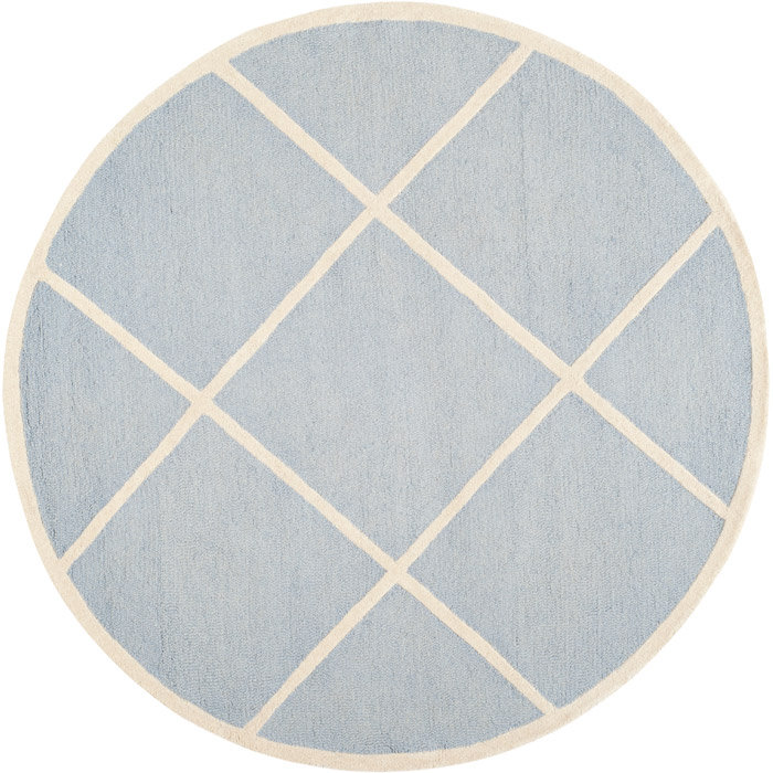 Sanyla Hand Tufted Wool Geometric Rug