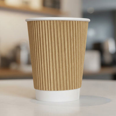 Tasse chaude murale 10 onces Kraft Royale 10 onces, 500 g / m²