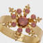 Classic snowflake skinny napkin rings, pastel