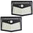 Pure Garden Water-Resistant Outdoor Solar Lights 2-Pack with Lighting Modes
