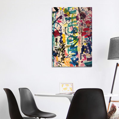 Graffiti Urban Art People's Writing by Emmanuel Signorino - Wrapped Canvas Print