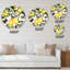Horloge murale citron et olive I-60329175