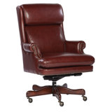 Anabelle Leather Swivel Executive Chair