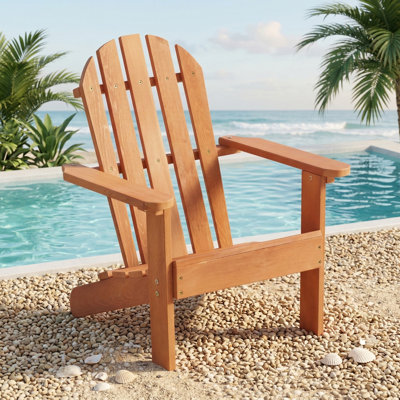 Méridienne pour enfants Adirondack en bois de cèdre naturel, conçue pour une utilisation intérieure et extérieure sur les patios