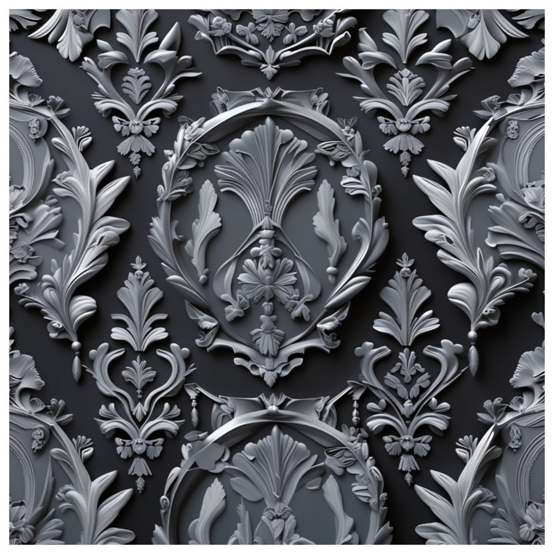 Édredon Ornate, Lit simple
