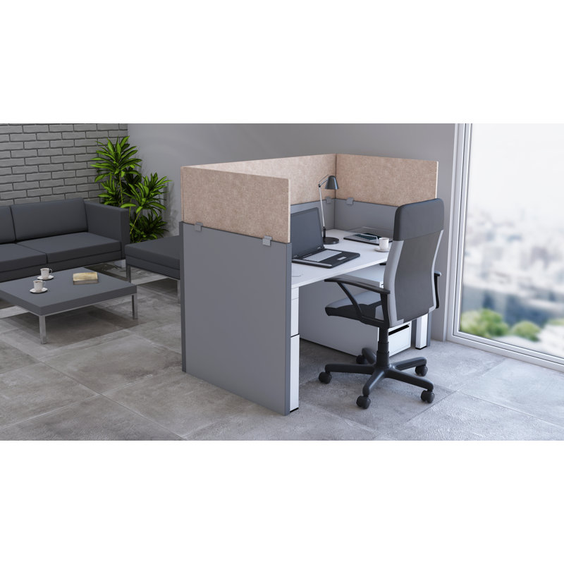 Extension de panneau mural pour armoire avec supports standards, Brun clair, H 18 po x L 60 po