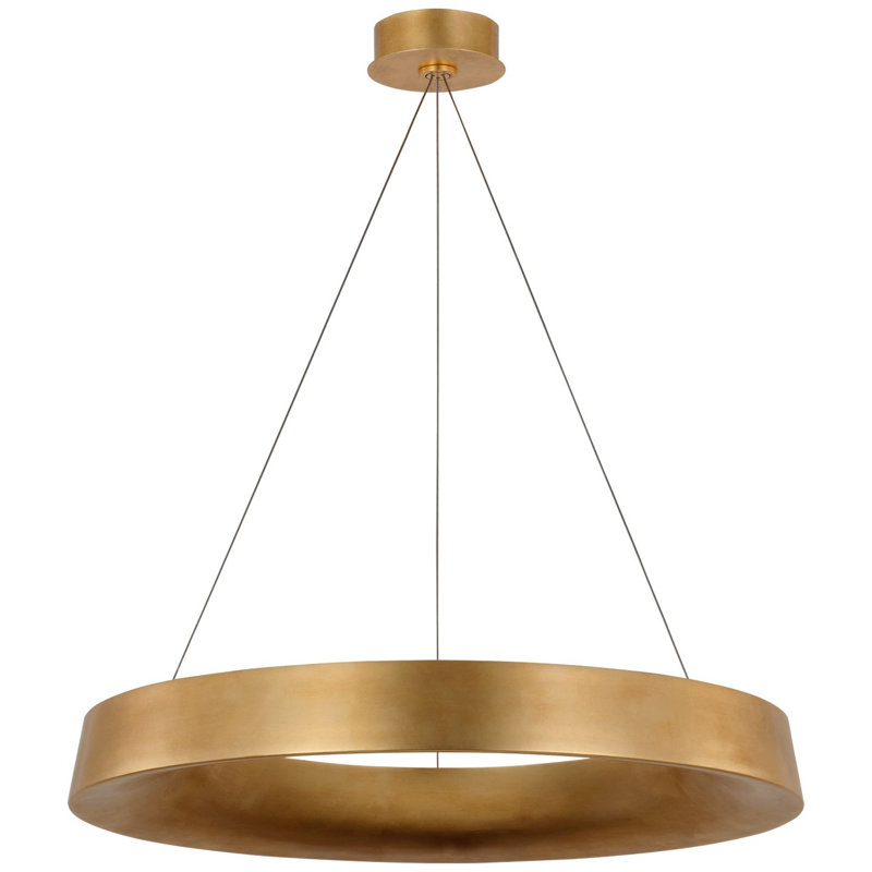 Neptune 6 - Light LED Chandelier, Gold