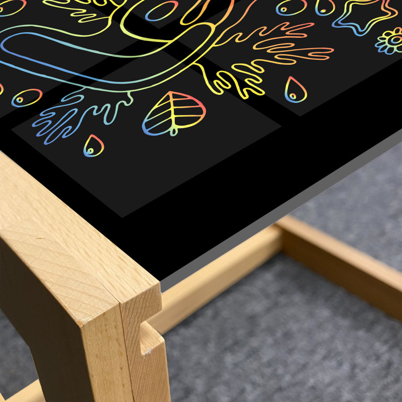 Jamalachi Sled Coffee Table, 62cm H x 74cm W x 40cm D