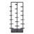 9 Pair Free Standing Shoe Rack Display Shelf-666092517