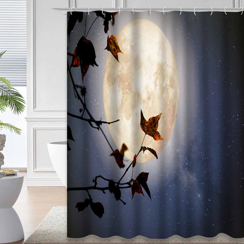 Rideau de douche Fantasy Autumn, L 72 po x l 84 po