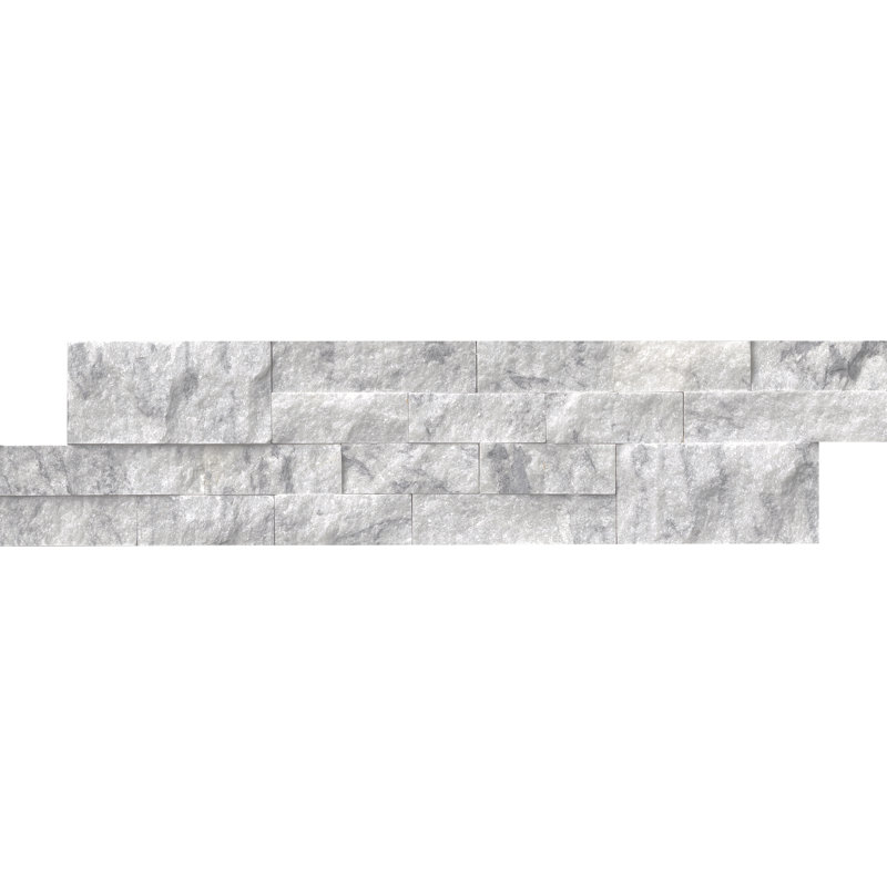 Stonecrest 6 in. x 18 in. Split Face Natural Stone Ledger Corner Wall Tile, Castella Cambria