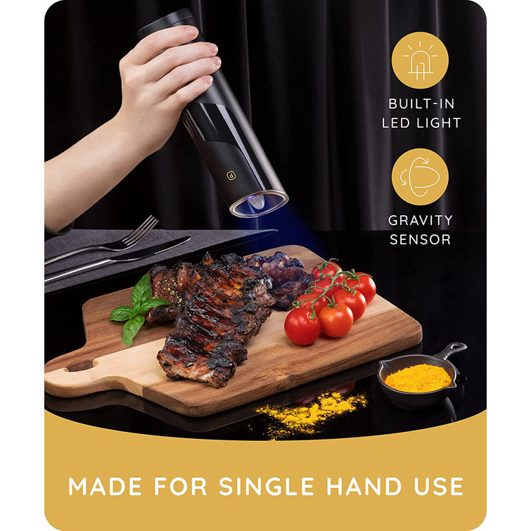 Gravity Electric Salt Shaker - Enhance Your Culinary Experience