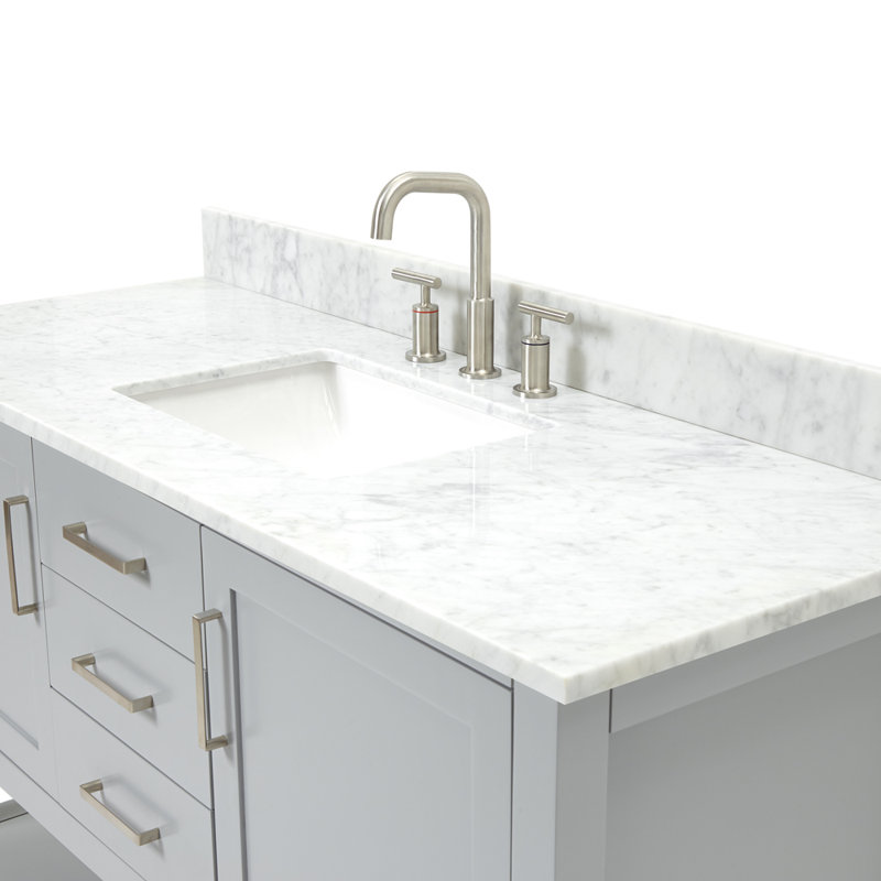 Bayhill 55'' W Single Vanity, Gray