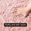 Zamora Pink Area Rug Non-Slip Bedroom Soft Carpet  -11765764