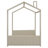 Velvet House Bed Wood Bed-904563310