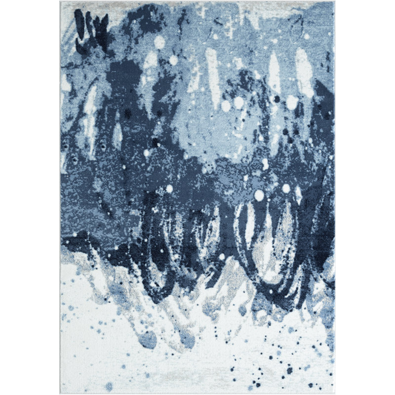 Nedret Abstract Indoor Rug, Rectangle 7'9" x 10'2"