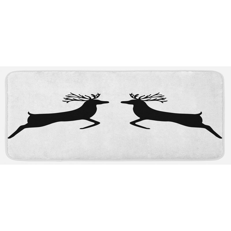 Tapis de cuisine pour la chasse cerf