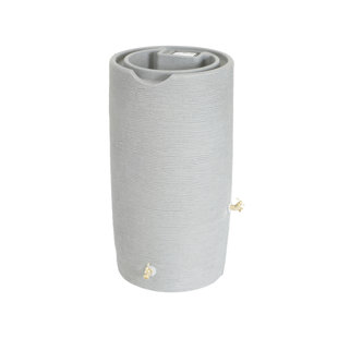 Impressions 65 Gal. Baril de pluie en plastique