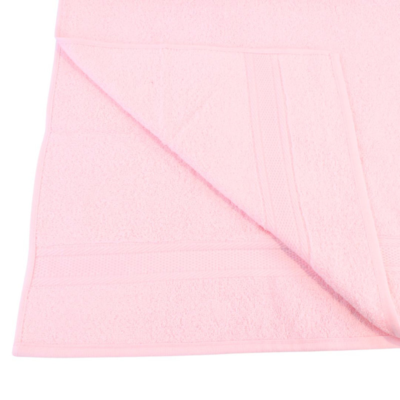 100% Cotton Hand Towel, Pink