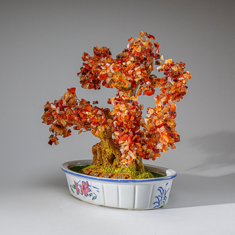 Carnelian Plants & Flowers Figurines & Sculptures