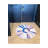 Multi Color Striped Geometric Pattern Modern Decorative Machine Washable Area Rug