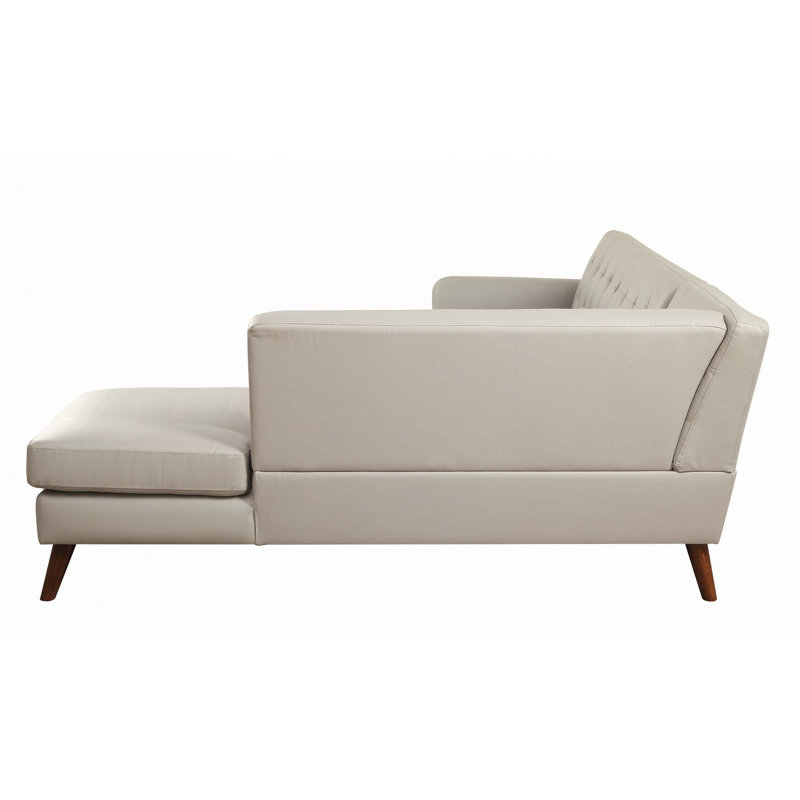 Canapé modulaire en cuir Helbona